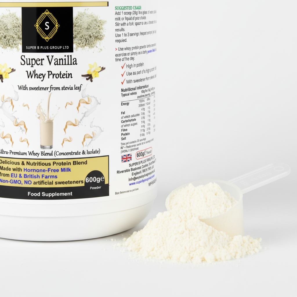 Super Vanilla Whey Protein Close-up